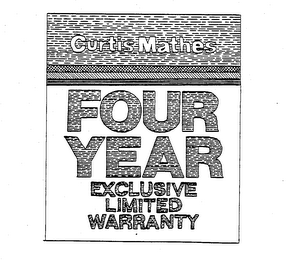 CURTIS MATHES FOUR YEAR EXCLUSIVE LIMITED WARRANTY logo