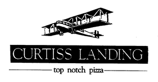 CURTISS LANDING TOP NOTCH PIZZA logo