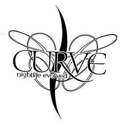 CURVE NIGHTLIFE EVOLVED logo