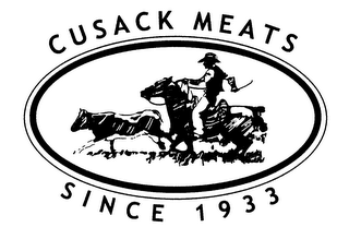 CUSACK MEATS SINCE 1933 logo