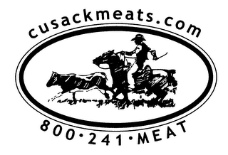 CUSACKMEATS.COM 800-241-MEAT logo