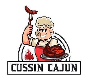 CUSSIN CAJUN logo