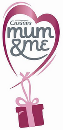 CUSSONS MUM & ME logo