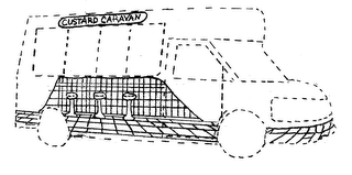 CUSTARD CARAVAN logo