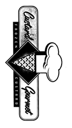 CUSTARD GOURMET FROZEN CUSTARD logo
