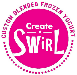 CUSTOM BLENDED FROZEN YOGURT CREATE-A-SWIRL logo