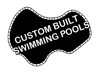 CUSTOM BUILT SWIMMING POOLS logo