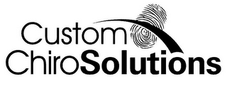 CUSTOM CHIROSOLUTIONS logo