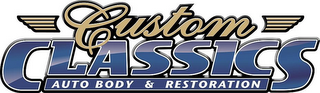 CUSTOM CLASSICS AUTO BODY & RESTORATION logo