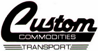 CUSTOM COMMODITIES TRANSPORT logo