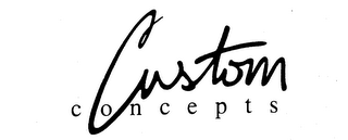 CUSTOM CONCEPTS logo