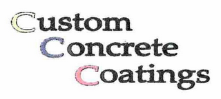 CUSTOM CONCRETE COATINGS logo