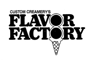 CUSTOM CREAMERY'S FLAVOR FACTORY logo