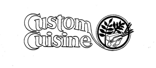 CUSTOM CUISINE logo
