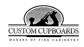 CUSTOM CUPBOARDS MAKERS OF FINE CABINETRY logo