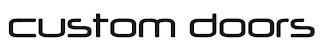 CUSTOM DOORS logo