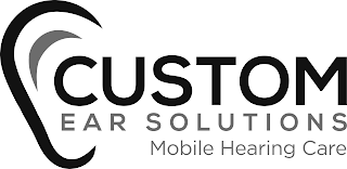 CUSTOM EAR SOLUTIONS MOBILE HEARING CARE logo
