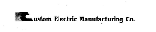 CUSTOM ELECTRIC MANUFACTURING CO. logo