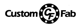CUSTOM FAB CF logo