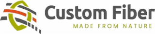 CUSTOM FIBER MADE FROM NATURE logo