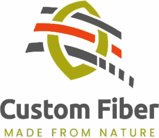 CUSTOM FIBER MADE FROM NATURE logo