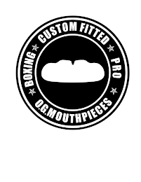 CUSTOM FITTED PRO BOXING O.G.MOUTHPIECES logo