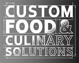 CUSTOM FOOD & CULINARY SOLUTIONS logo