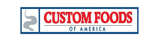 CUSTOM FOODS OF AMERICA logo