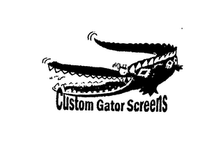 CUSTOM GATOR SCREENS logo