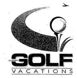 CUSTOM GOLF VACATIONS logo