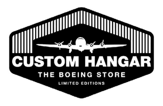 CUSTOM HANGAR THE BOEING STORE LIMITED EDITIONS logo