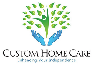 CUSTOM HOME CARE ENHANCING YOUR INDEPENDENCE logo