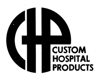 CUSTOM HOSPITAL PRODUCTS logo