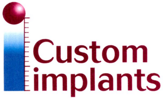 CUSTOM IMPLANTS logo