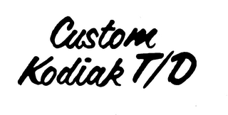 CUSTOM KODIAK T/D logo