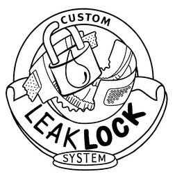 CUSTOM LEAKLOCK SYSTEM logo