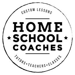 CUSTOM LESSONS HOME SCHOOL COACHES TUTORS · TEACHERS · CLASSES logo
