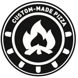 CUSTOM-MADE PIZZA logo