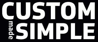 CUSTOM MADE SIMPLE logo