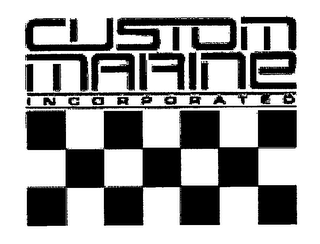 CUSTOM MARINE INCORPORATED logo