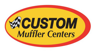 CUSTOM MUFFLER CENTERS logo
