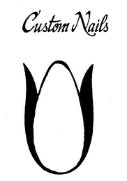 CUSTOM NAILS logo