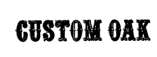 CUSTOM OAK logo