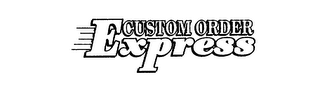 CUSTOM ORDER EXPRESS logo