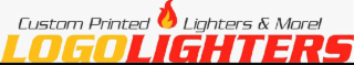 CUSTOM PRINTED LIGHTERS & MORE! LOGOLIGHTERS logo