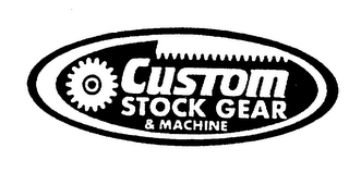 CUSTOM STOCK GEAR & MACHINE logo