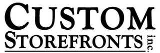 CUSTOM STOREFRONTS INC. logo