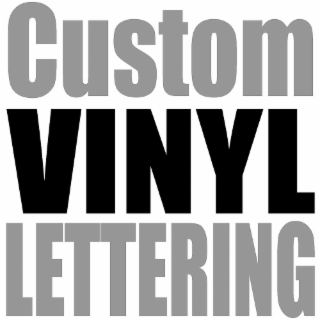 CUSTOM VINYL LETTERING logo