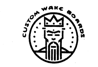 CUSTOM WAKE BOARDS logo