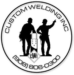 CUSTOM WELDING INC CWI (908) 806-0300 logo